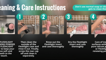 fleshlight cleaning care instructions